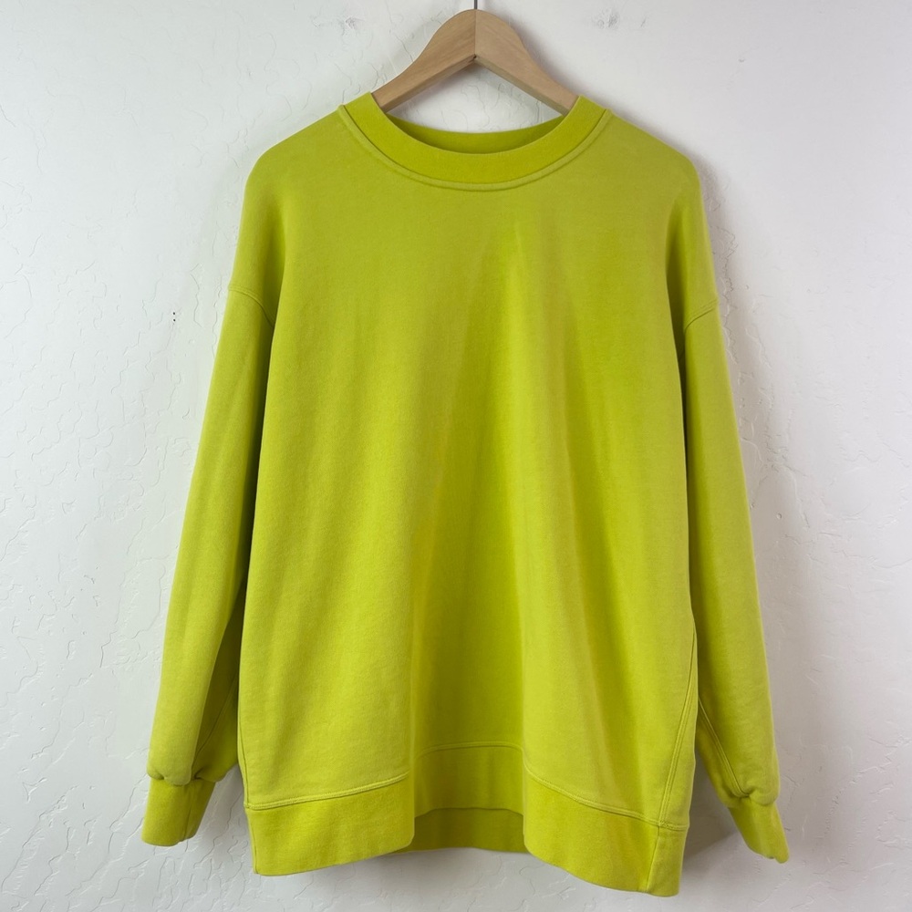 Lululemon Perfectly Oversized Crew Pullover Long Sleeve Crewneck Sweater Size 6